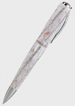 Шариковая ручка Visconti Divina Royale Peau D`ange с кристаллами, фото